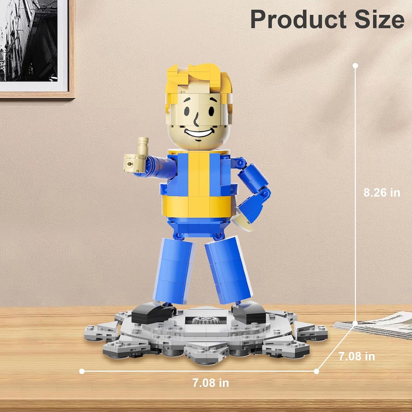 VaultBricks™ - Vault Boy LEGO Set
